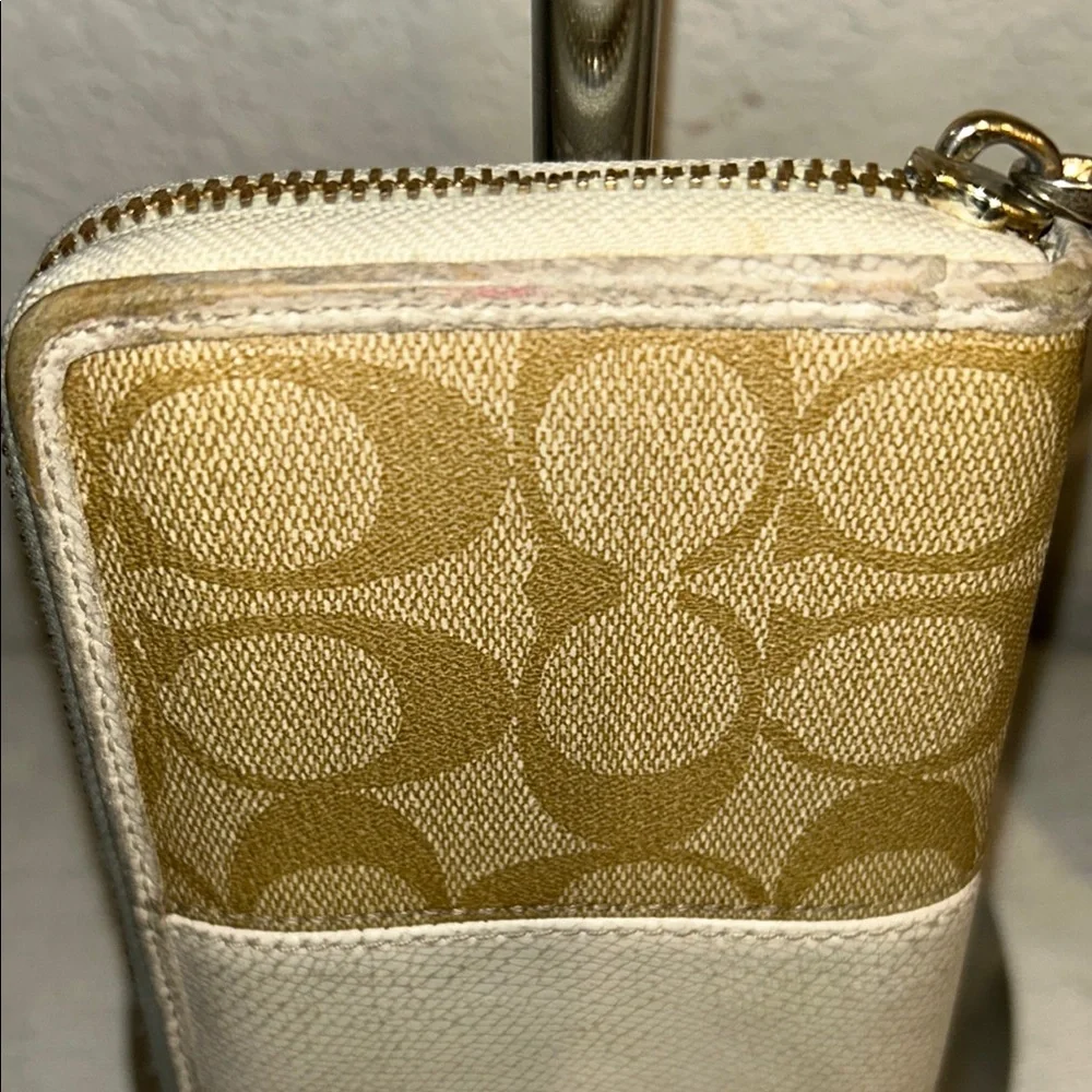 Coach Tan and Cream Women's Bag